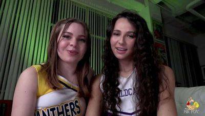 Teen Cheerleaders Liz Jordan & Adrianna Jade Caught by Lecherous Coach! - Jordan on freefilmz.com