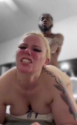 White booby slut adores being fucked from behind by a BBC on freefilmz.com