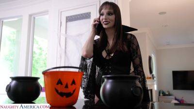 Halloween perversions grant spicy MILF the most amazing fuck on freefilmz.com