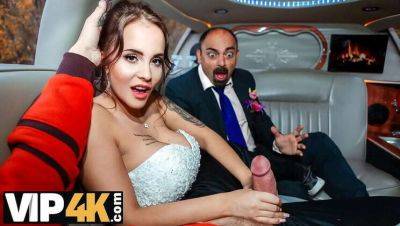 Exclusive: VIP4K – Busty MILF Jennifer Mendez, snagged by a stranger, enjoys luxury car wedding adventure on freefilmz.com