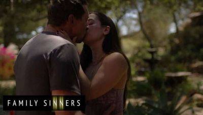 Abbie Maley's Family Vacation Turns Raunchy with Her Step Cousin - Family Sinners on freefilmz.com