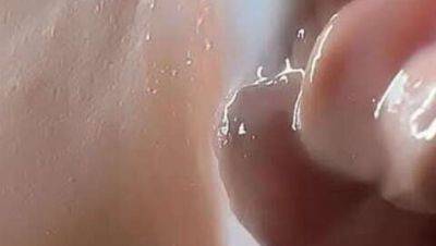 Enter her twice, unleash the cream: A close-up creampie experience. Amateur, shaved, teen delight on freefilmz.com