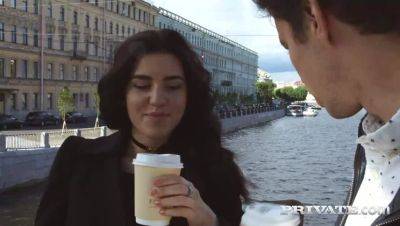 Lindsay Vood Has Man Milk With her Coffee - Russia on freefilmz.com